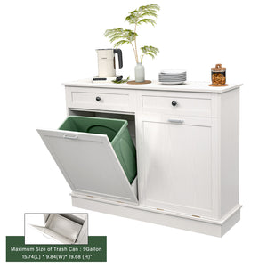 Trash Can Cabinet