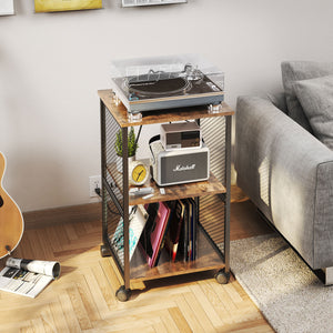 Vinyl Record Storage Table