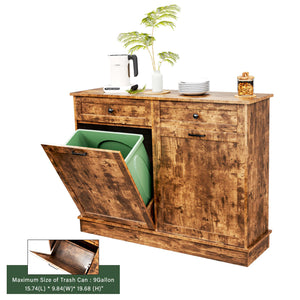 Trash Can Cabinet