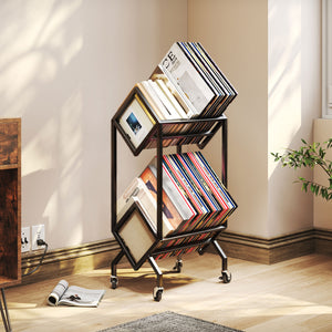 Movable Vinyl Record Rack