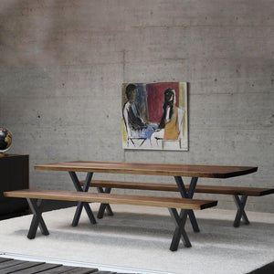 X Type Metal Table Legs 16&28 Inches